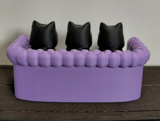 Mini Cat Trio Sofa Set - 3D Printed