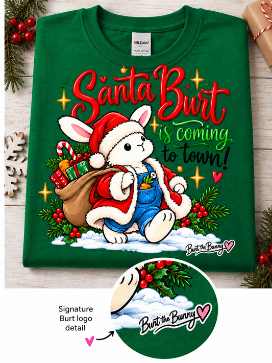 Burt the Bunny - Santa Burt - Kids T-Shirt