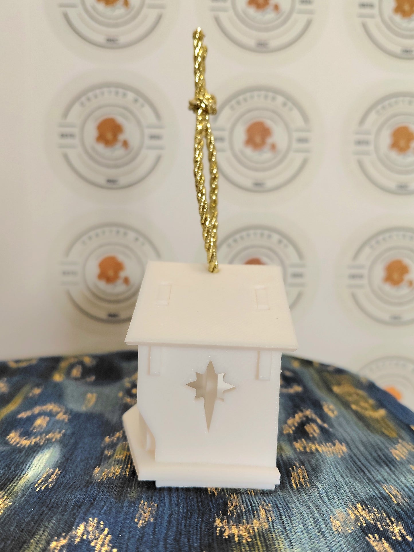 Nativity Scene Christmas Ornament - 3D Printed